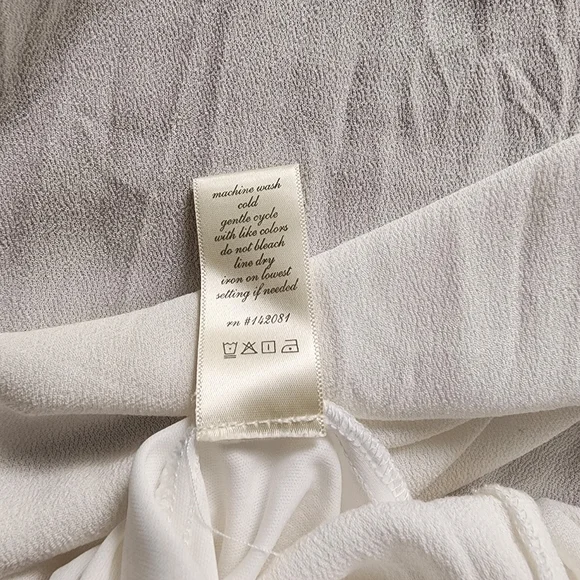 Altar'd State White Maxi Dress with Lace and Embroidery - Picture 6 of 7